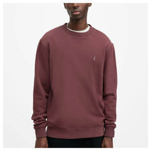 AllSaints Raven Crew Neck Ramskull Sweatshirt